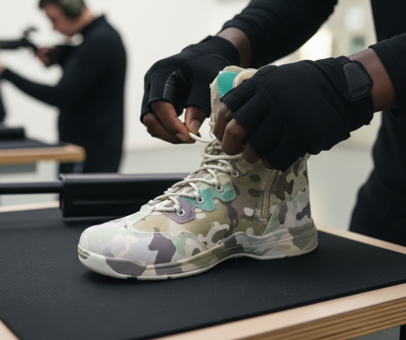 Durable Leather Bush Boots for Outdoor Use